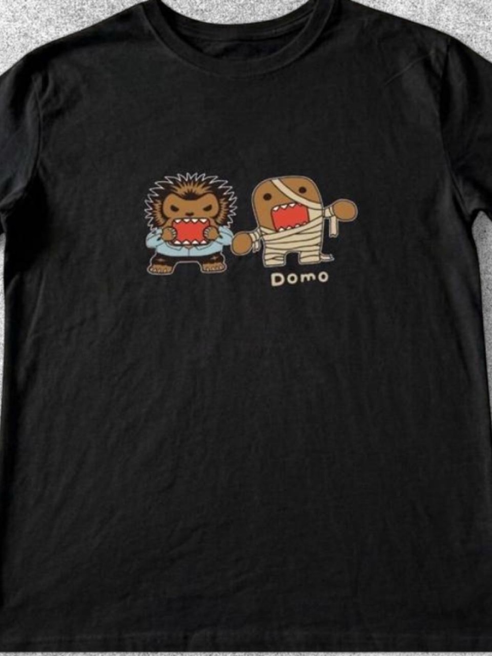 Gildan Black Domo Character Short Sleeve Tee